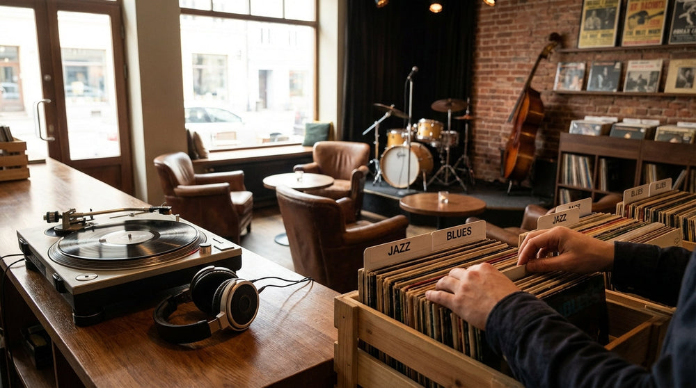 Best Online Jazz & Blues Vinyl Stores and Clubs