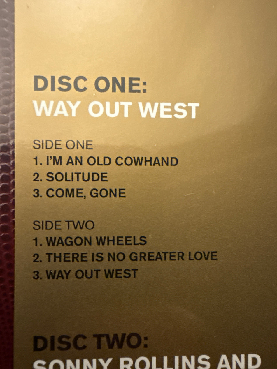 Go West! The Contemporary Records Albums - Sonny Rollins (3LP box set Vinyl) [CRAFT Recordings]