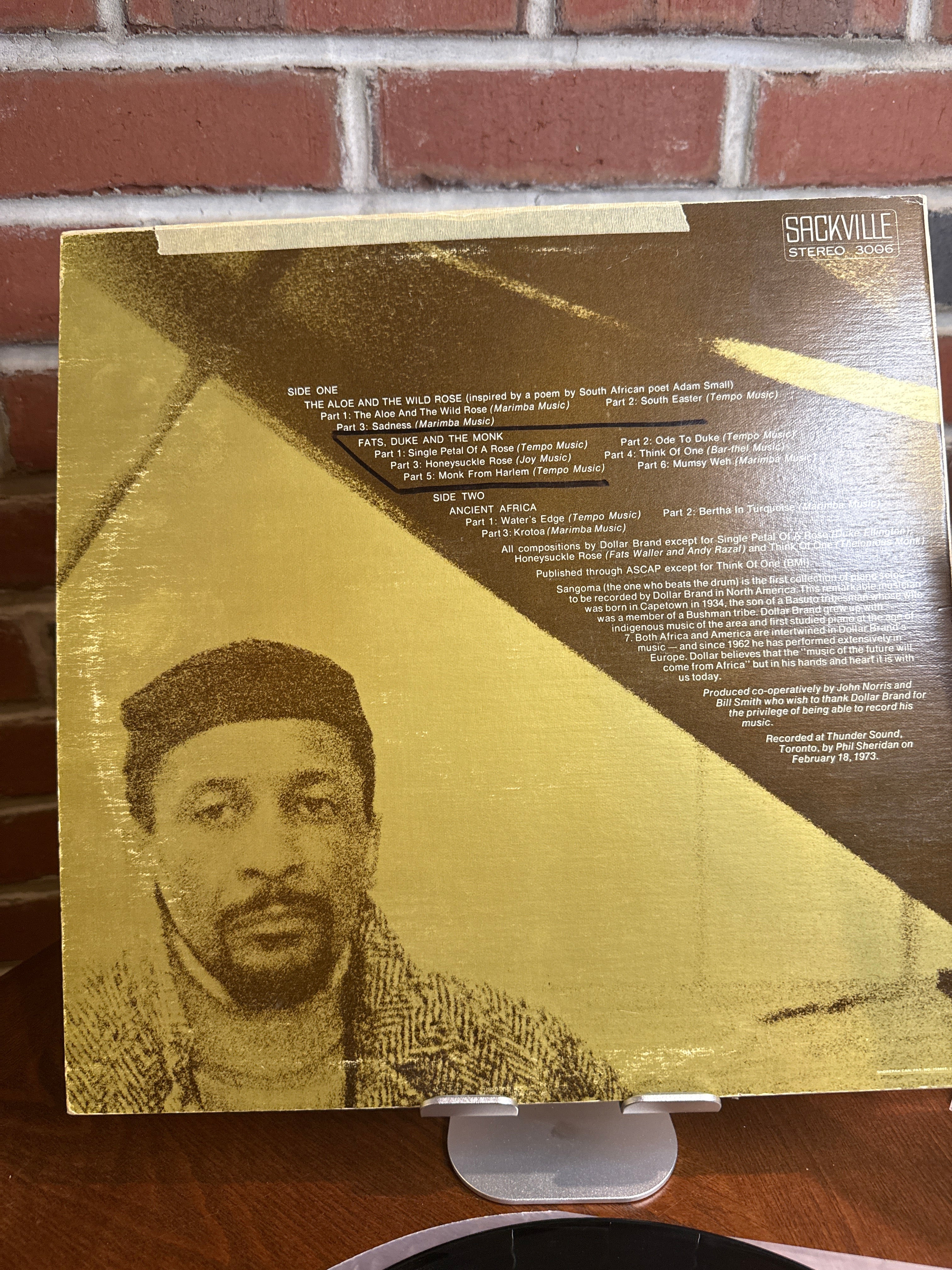 Sangoma (Volume One) by Dollar Brand - Photo 3