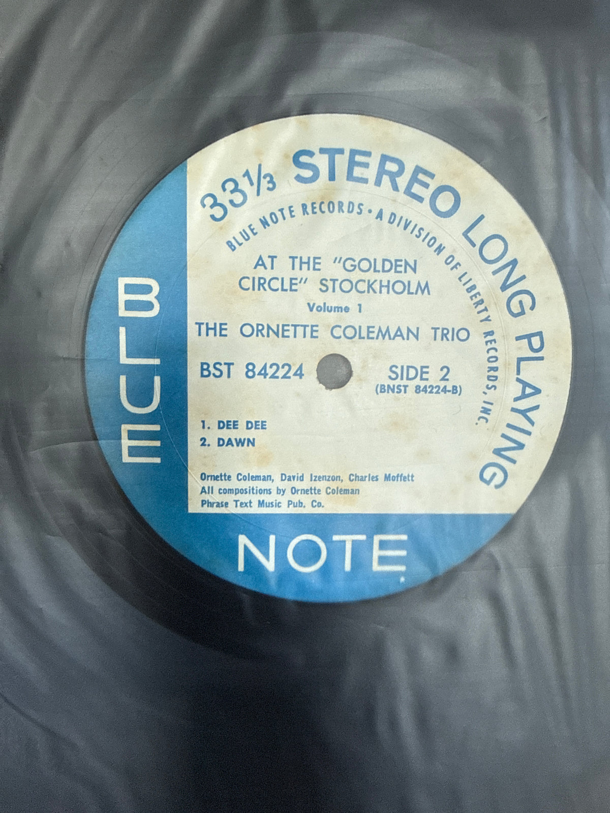 At The "Golden Circle" Stockholm (Volume One) by The Ornette Coleman Trio - Photo 4