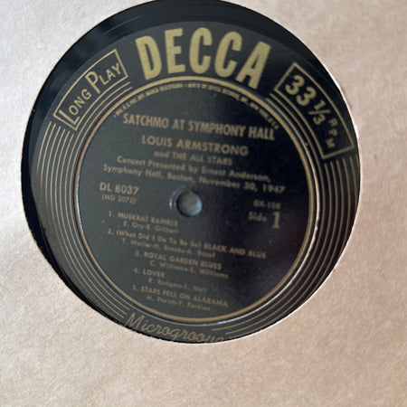 Satchmo At Symphony Hall by Louis Armstrong And His All-Stars - Photo 1