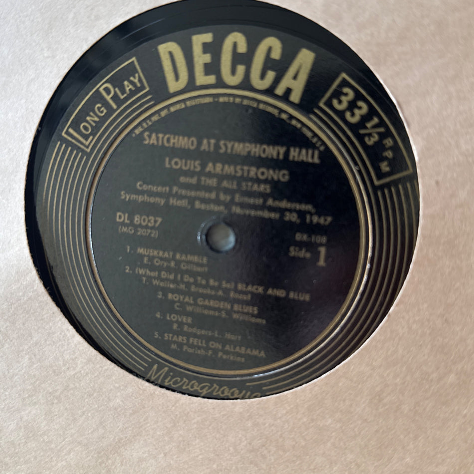 Satchmo At Symphony Hall by Louis Armstrong And His All-Stars - Photo 1