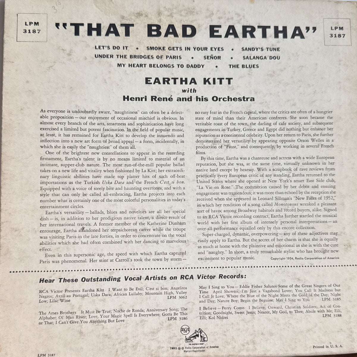 That Bad Eartha by Eartha Kitt - Photo 1
