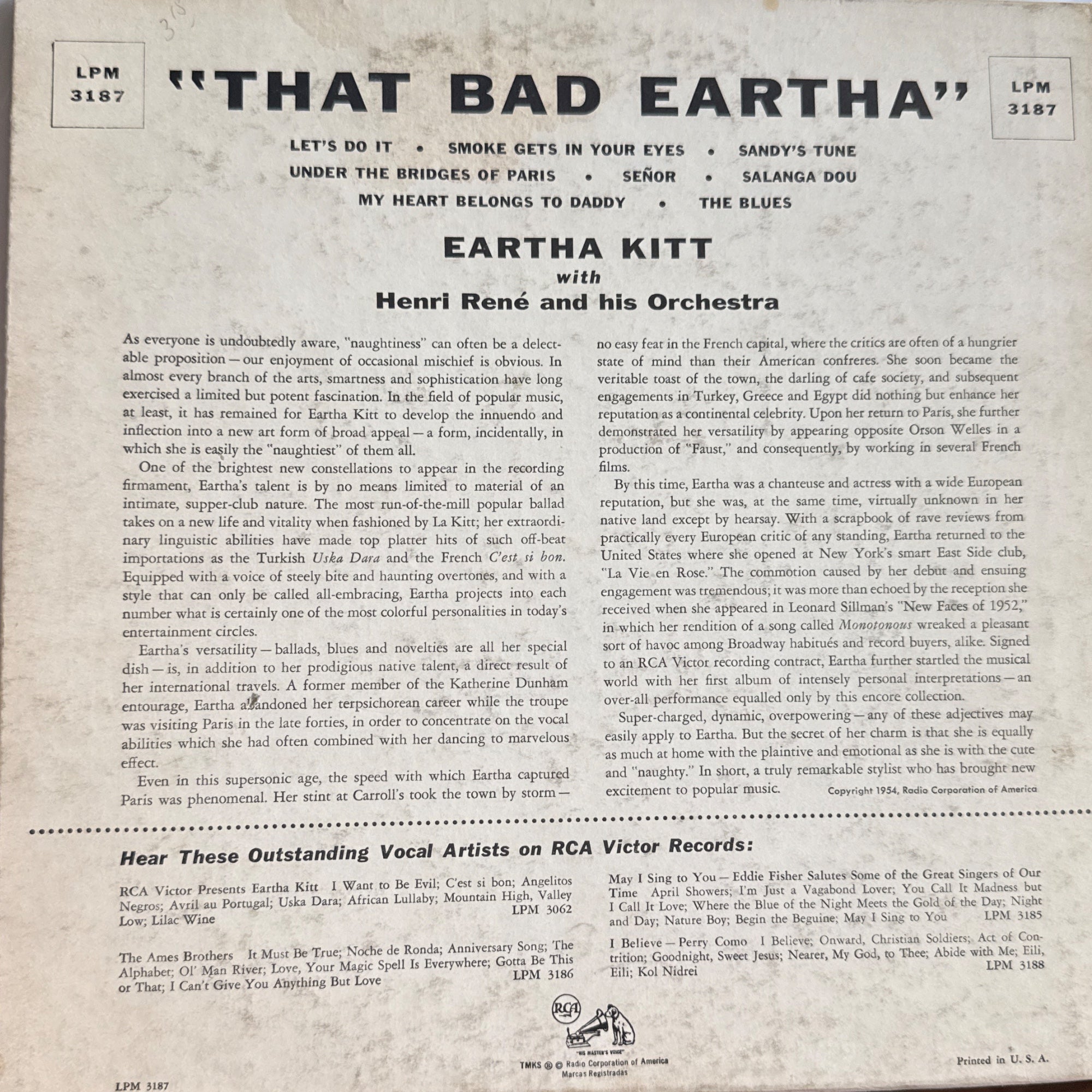 That Bad Eartha by Eartha Kitt - Photo 1