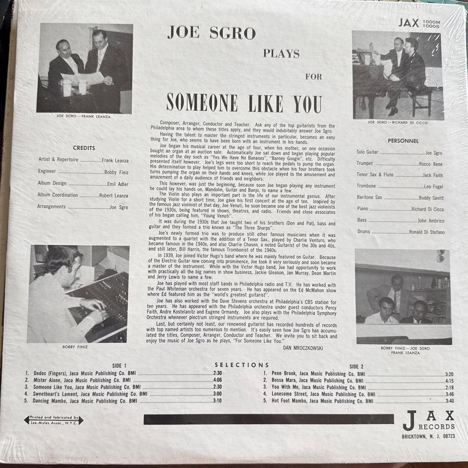 Plays For... Someone Like You! by Joe Sgro - Photo 1