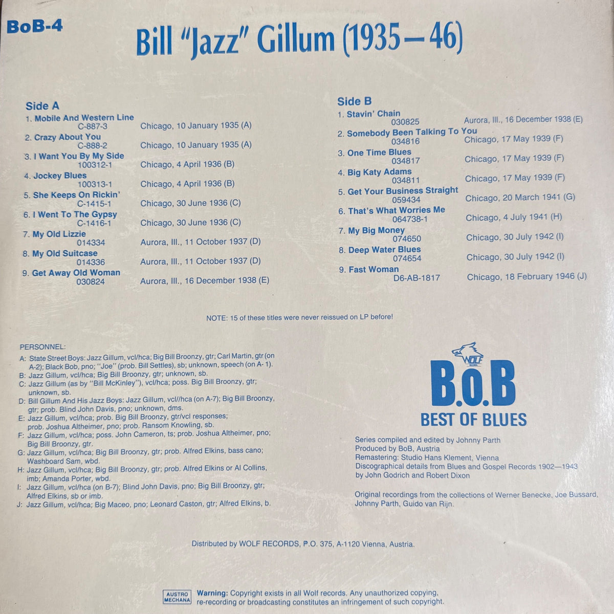 1935-1946 by Jazz Gillum - Photo 2