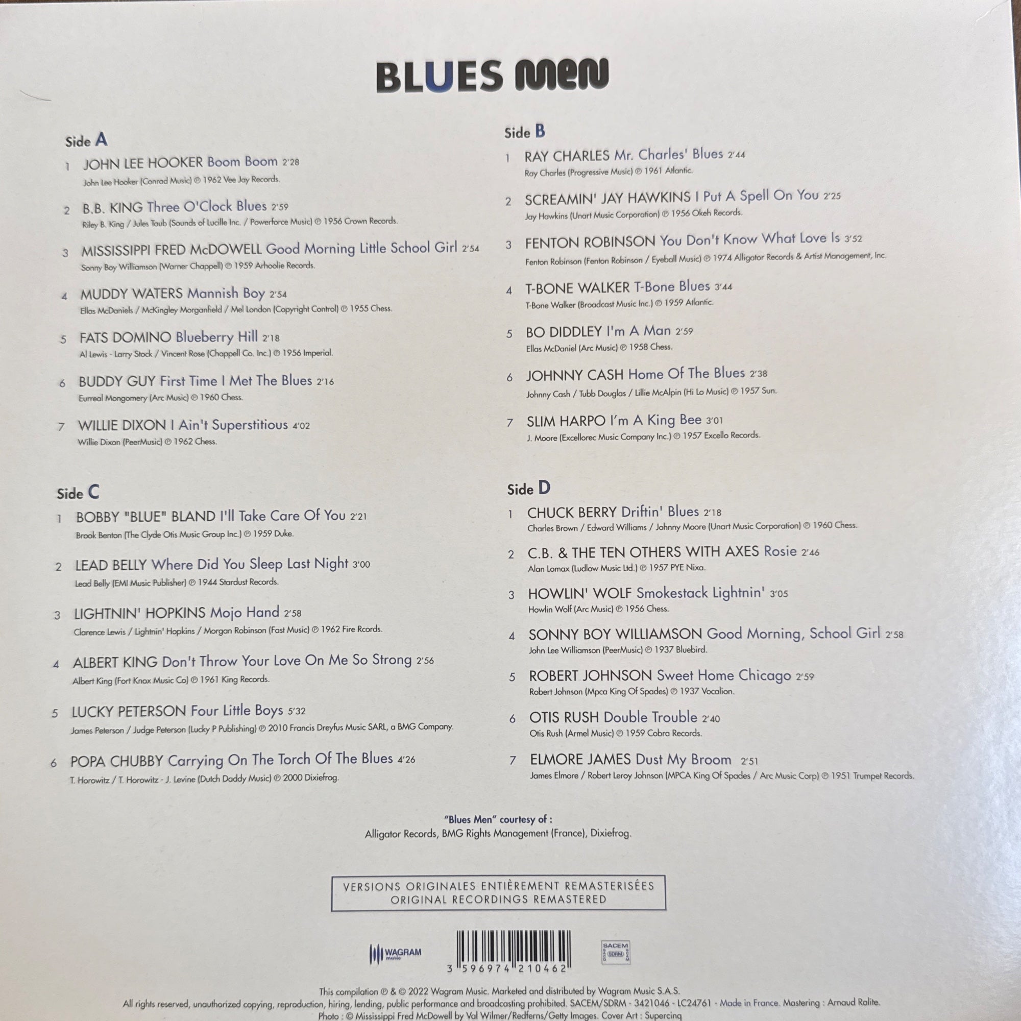 Blues Men (All-Time Classics From The Kings Of Blues) by Various - Photo 2