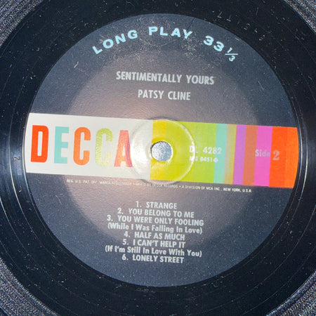 Sentimentally Yours by Patsy Cline - Photo 1