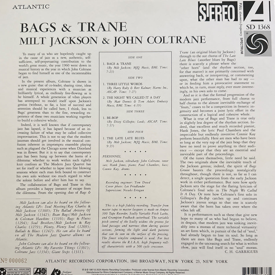 Bags & Trane by Milt Jackson - Photo 1