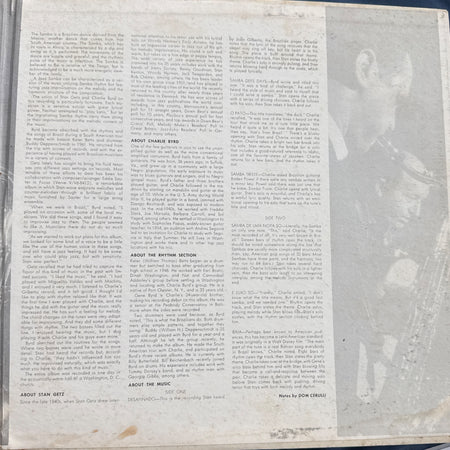 Jazz Samba 1st press mono by Stan Getz - Photo 3