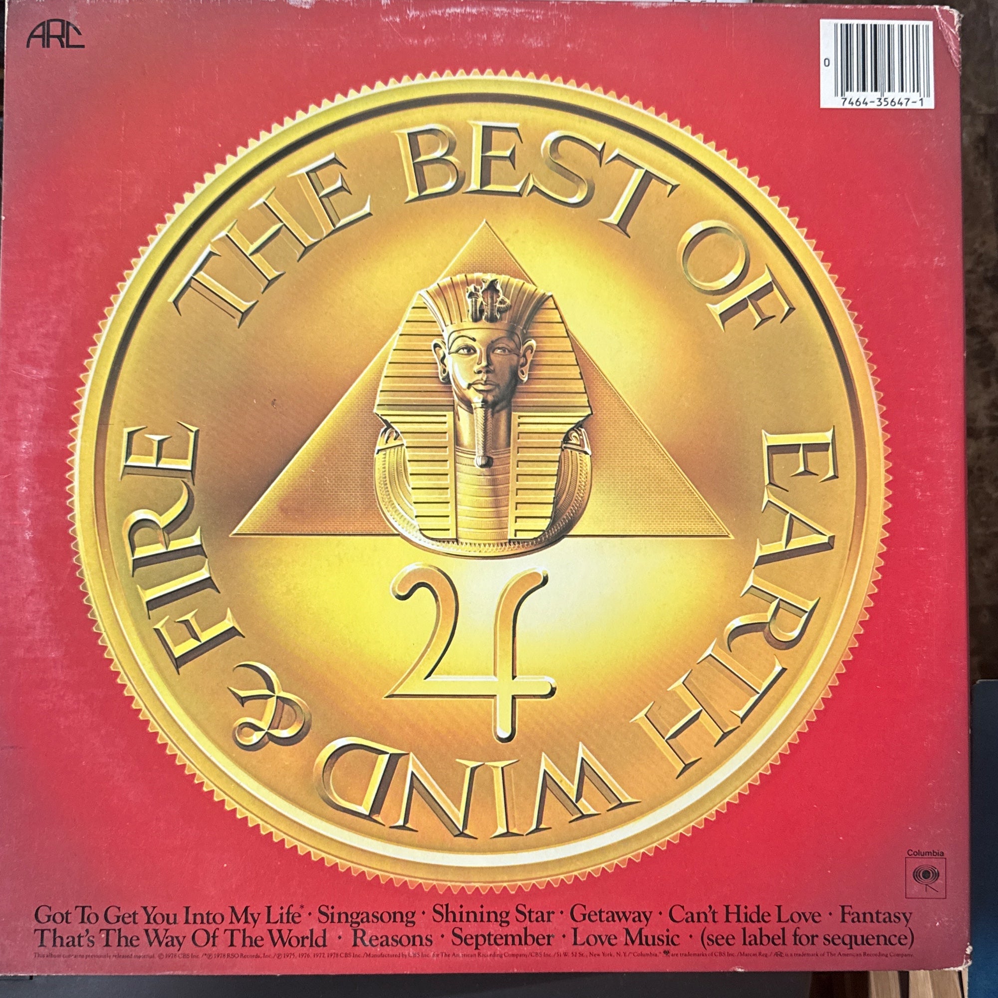 The Best Of Earth Wind & Fire Vol. I by Earth, Wind & Fire - Photo 2
