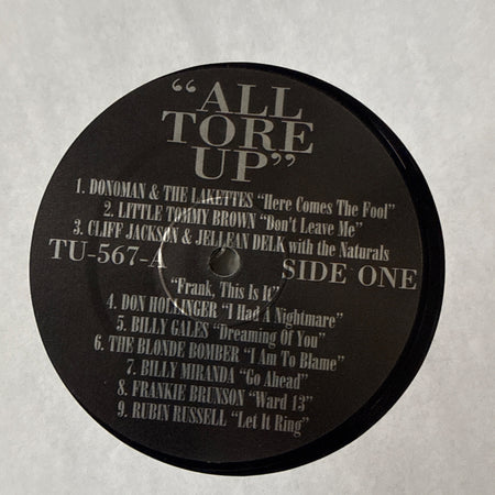All Tore Up. Unrequited Love, Tormented Romance, Tragedy & Tearjerkers 1LP NM by Various - Photo 3