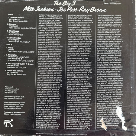 The Big 3 by Milt Jackson - Photo 2