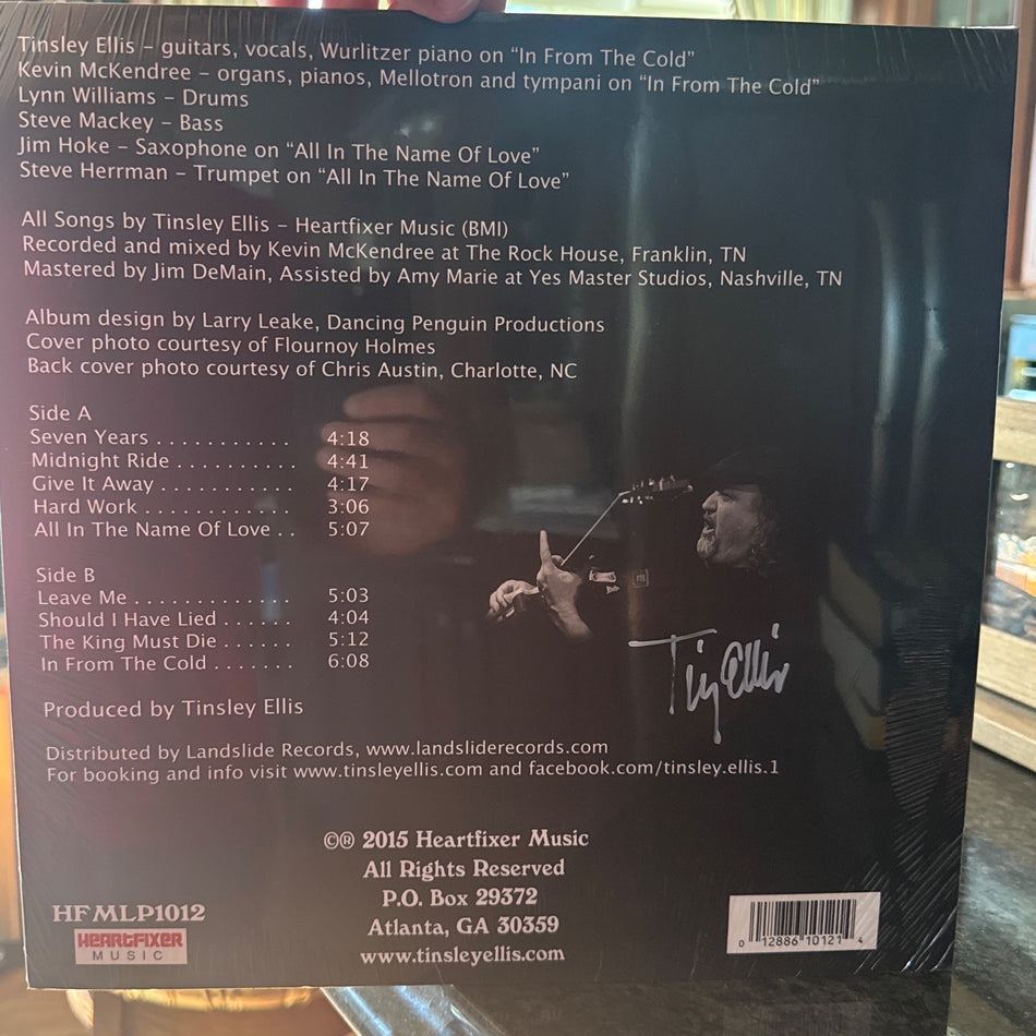 Tough Love by Tinsley Ellis - Signed - Photo 1