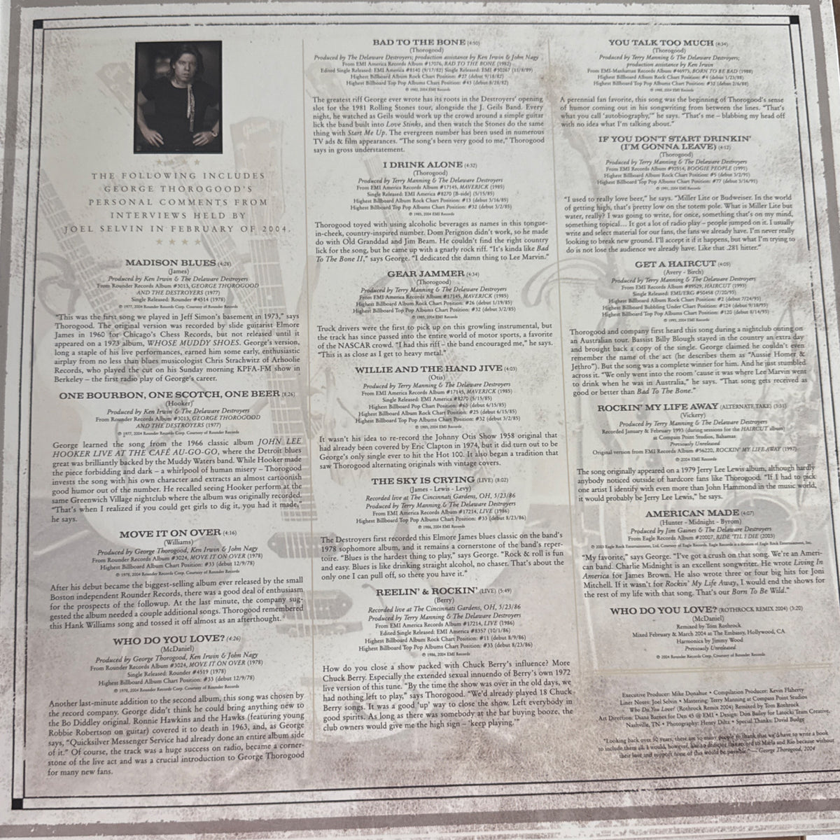 Greatest Hits: 30 Years Of Rock by George Thorogood & The Destroyers - Photo 3