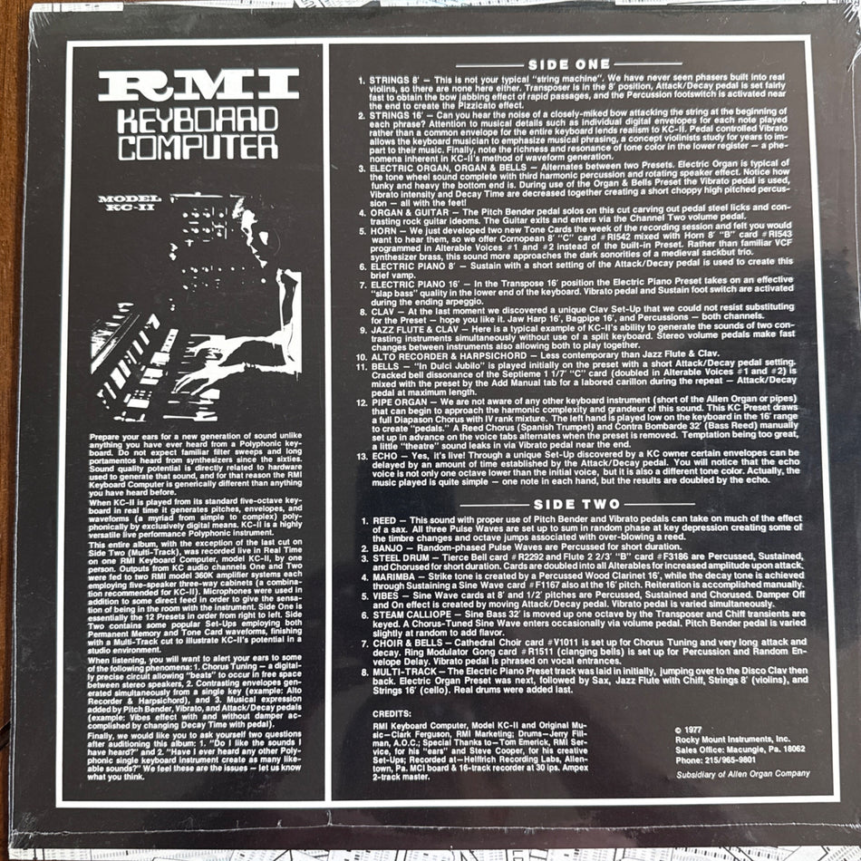 RMI Keyboard Computer - Model KC-II by Clark Ferguson - Photo 2