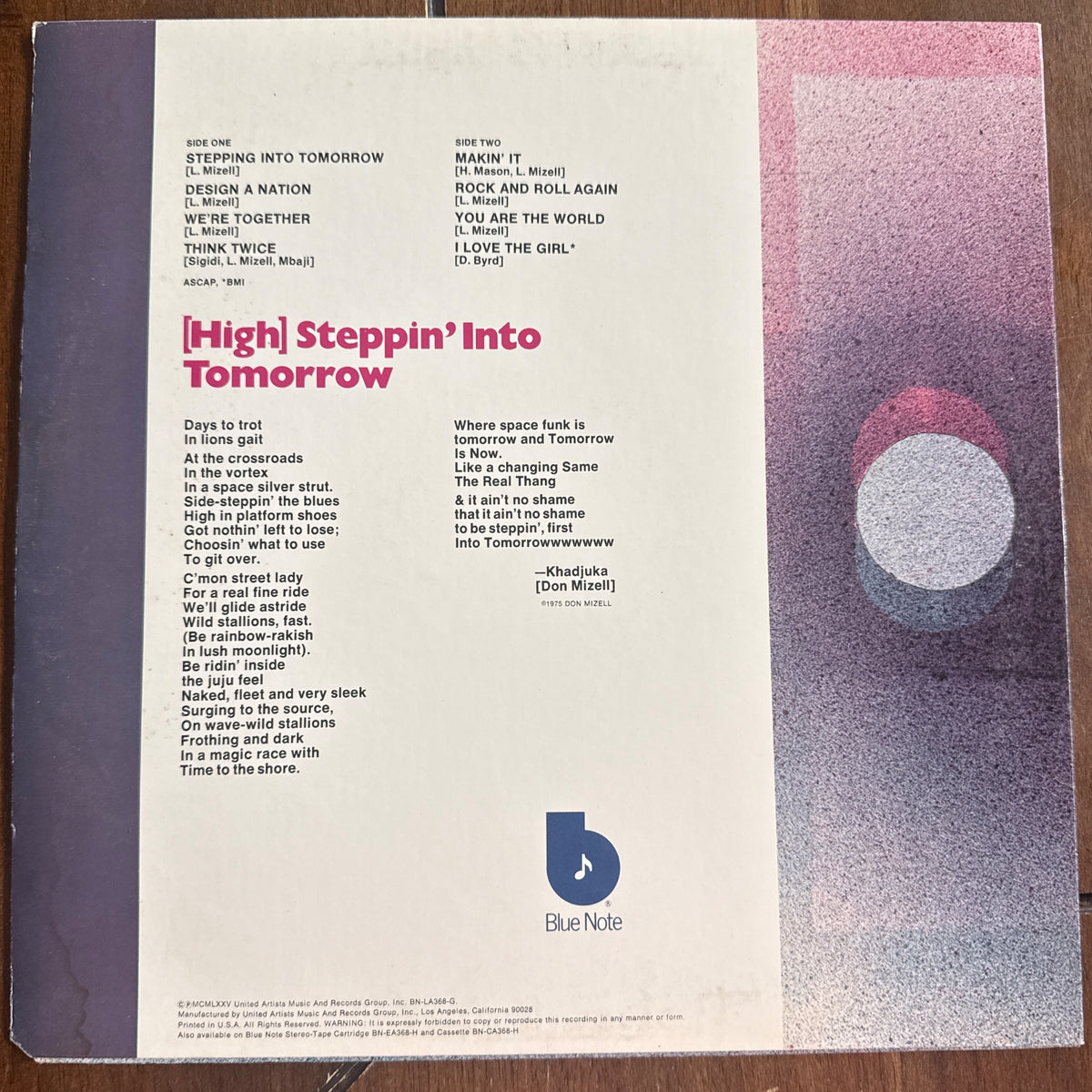 Stepping Into Tomorrow by Donald Byrd - Photo 2