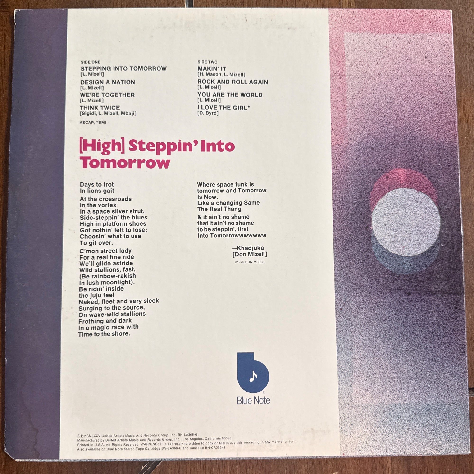 Stepping Into Tomorrow by Donald Byrd - Photo 2