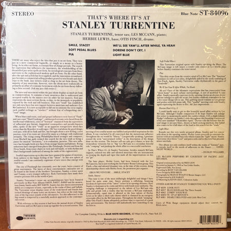 That's Where It's At by Stanley Turrentine - Photo 4