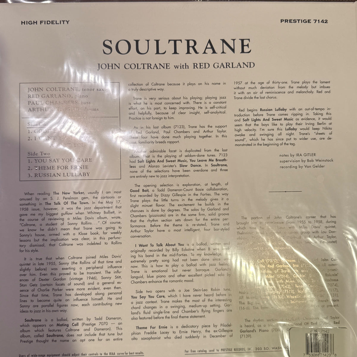 Soultrane by John Coltrane - Photo 4