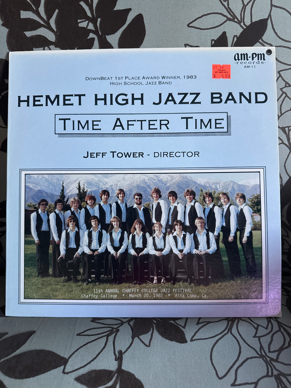 Time After Time - Hemet High School Jazz (1984) (1LP Vinyl) - Near Mint (NM)