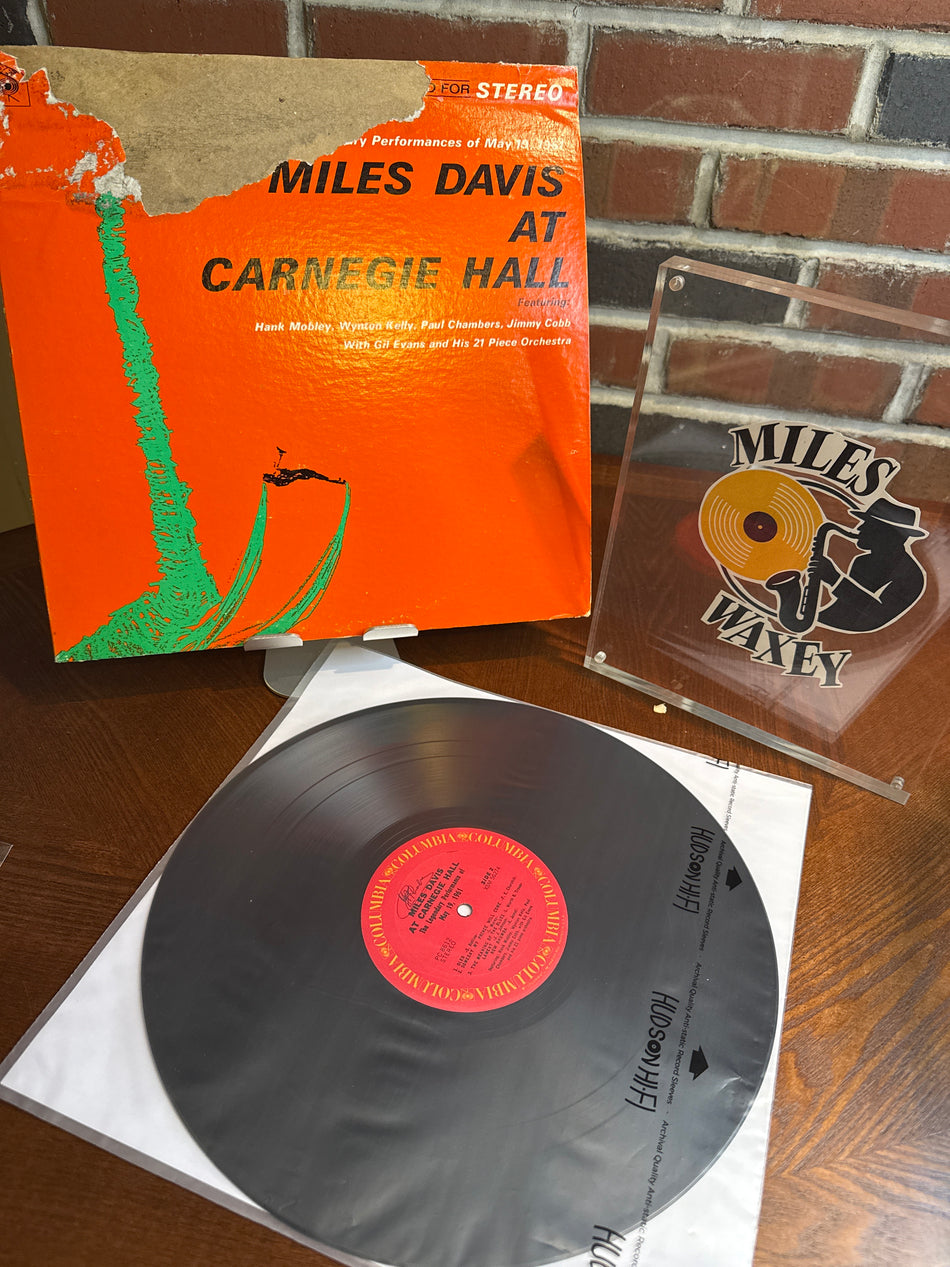 Miles Davis At Carnegie Hall - Miles Davis (1LP Vinyl, 1971 pressing, VG++/G)