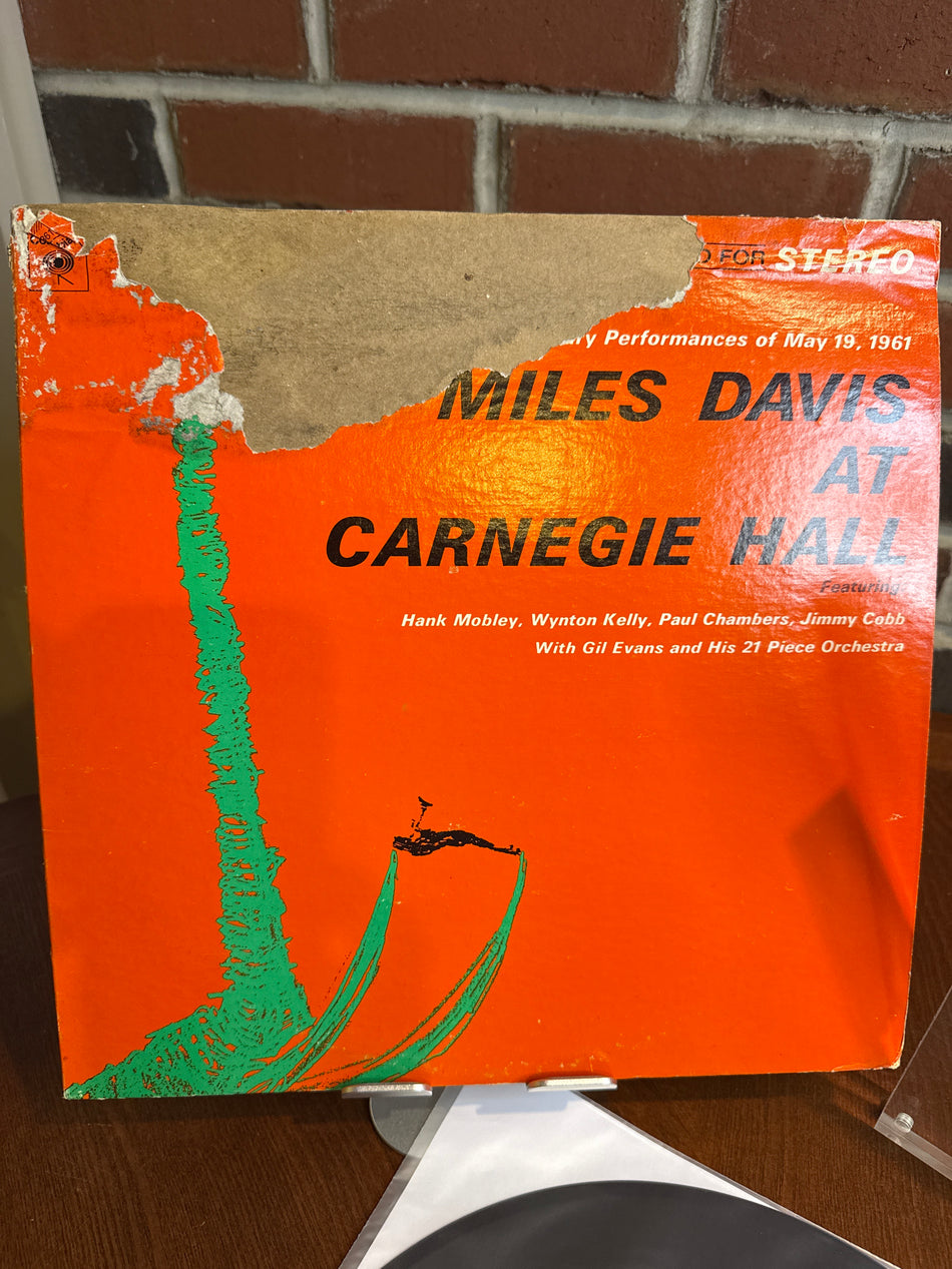 Miles Davis At Carnegie Hall - Miles Davis (1LP Vinyl, 1971 pressing, VG++/G)