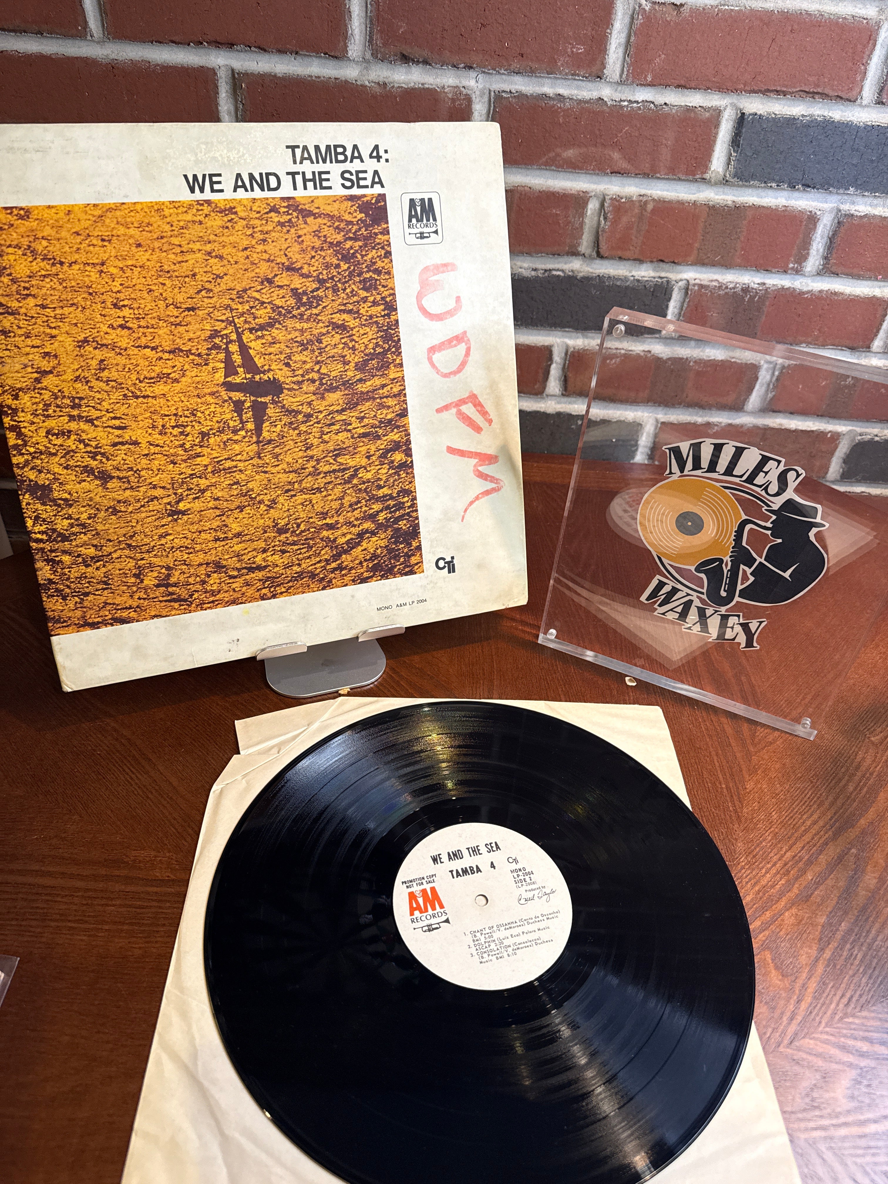 We And The Sea - Tamba 4 (1968) (1LP Vinyl) - Very Good Plus (VG+