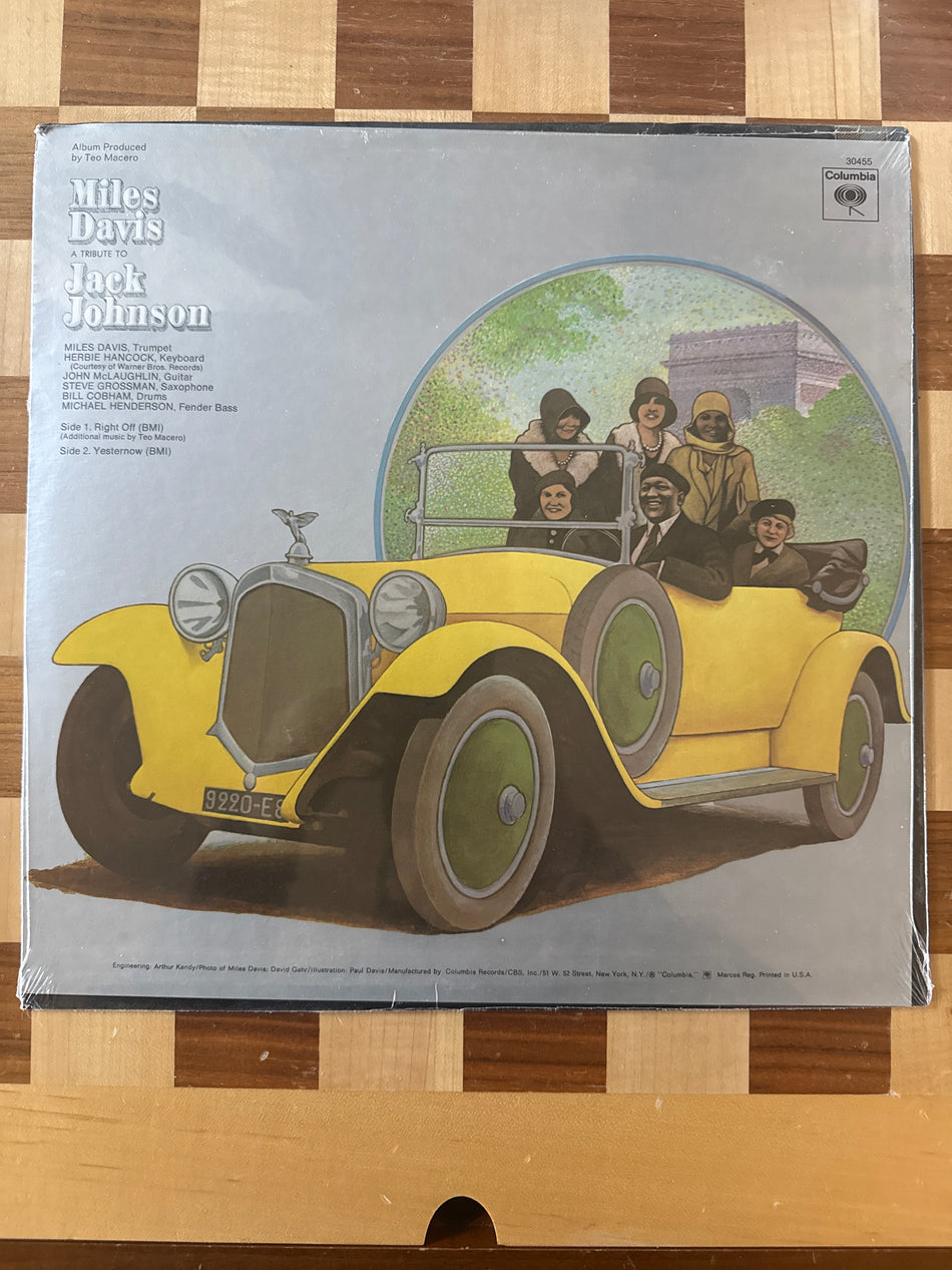 A Tribute To Jack Johnson - Miles Davis (1LP Vinyl)