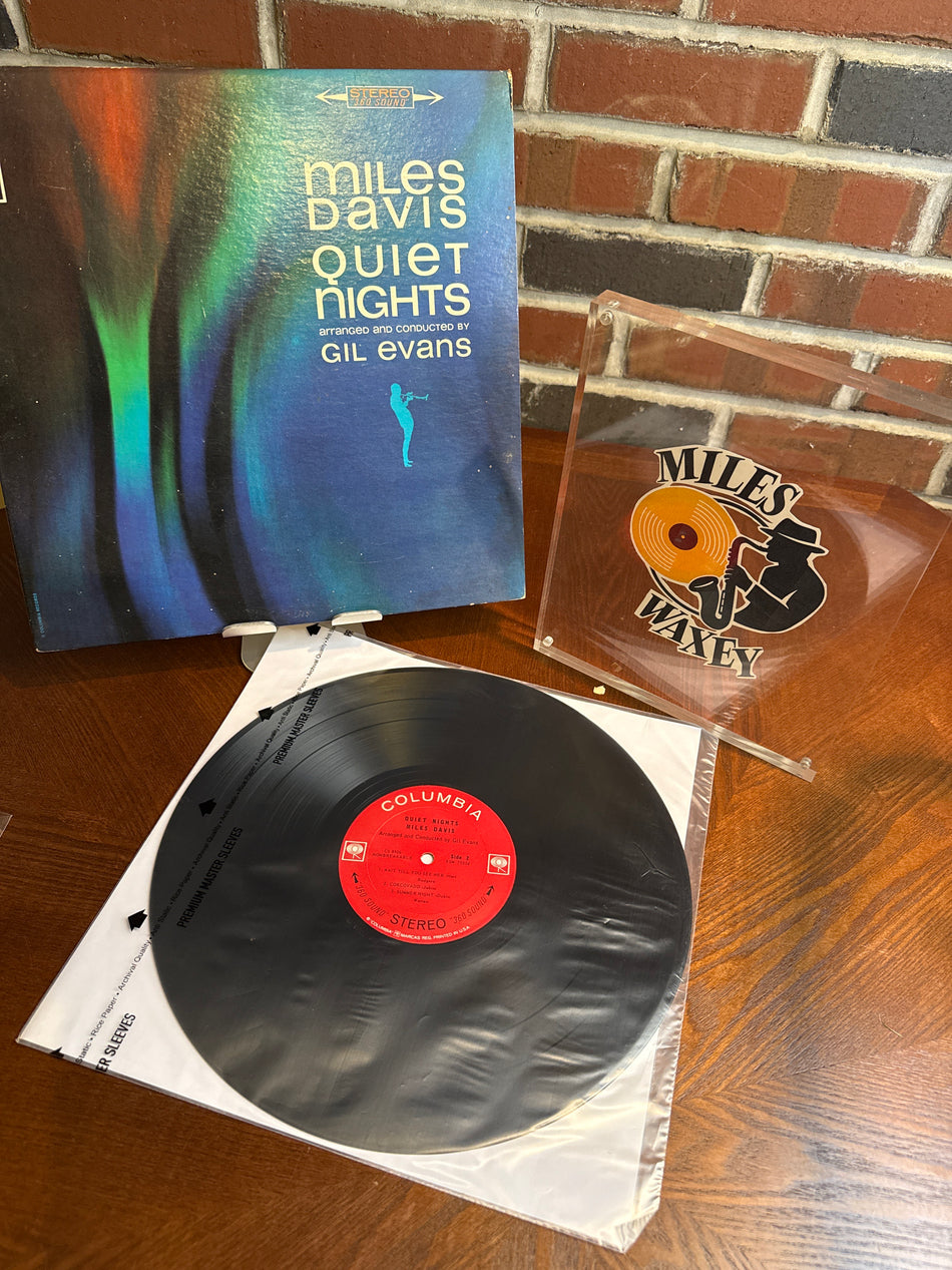 Quiet Nights - Miles Davis (1LP Vinyl, 1963 pressing) - Very Good (VG)