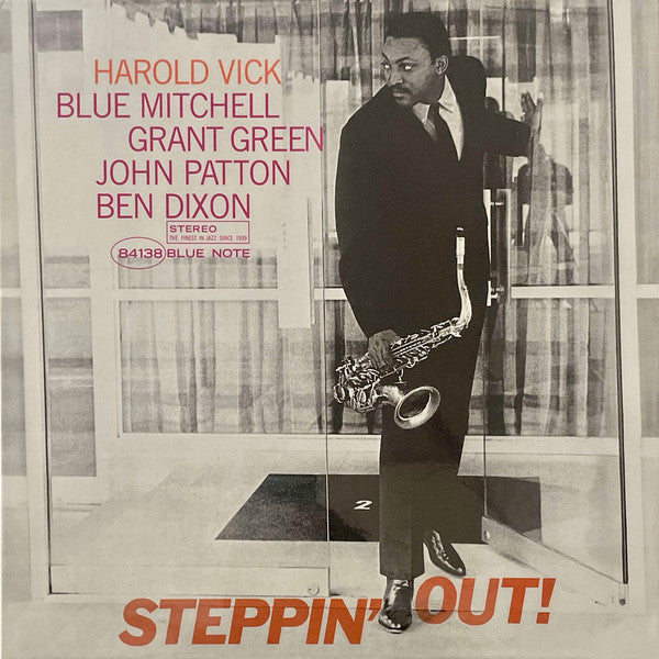 Steppin' Out! by Harold Vick album cover