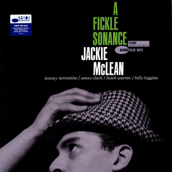 A Fickle Sonance by Jackie McLean album cover