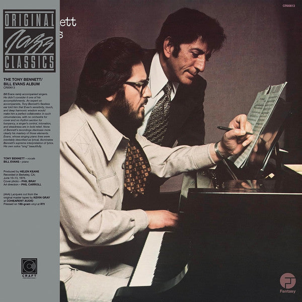 The Tony Bennett/Bill Evans Album by Tony Bennett album cover