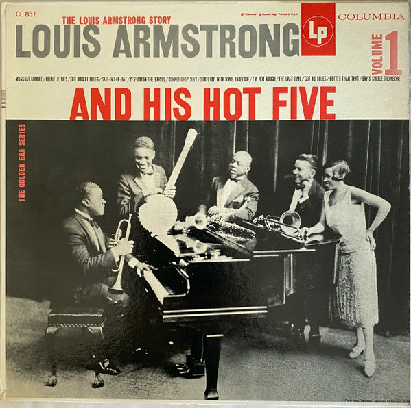 The Louis Armstrong Story - Vol.1 by Louis Armstrong & His Hot Five album cover
