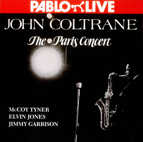 The Paris Concert by John Coltrane album cover