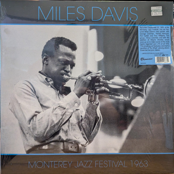 Monterey Jazz Festival 1963 by Miles Davis album cover