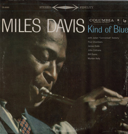 Kind of Blue by Miles Davis album cover