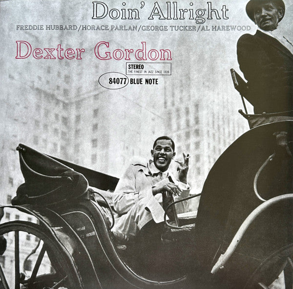Doin' Allright by Dexter Gordon album cover