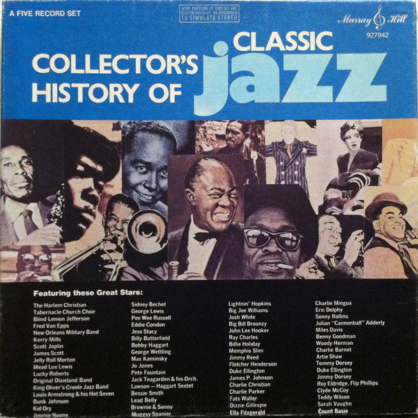 Collector's History Of Classic Jazz by Various album cover