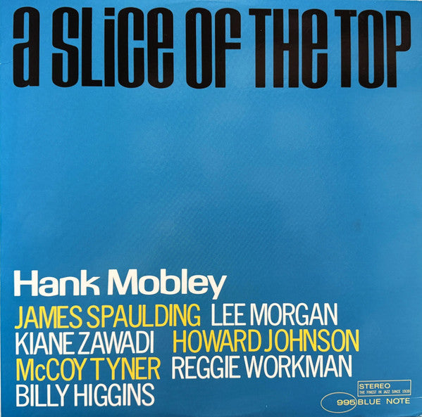 A Slice Of The Top by Hank Mobley album cover