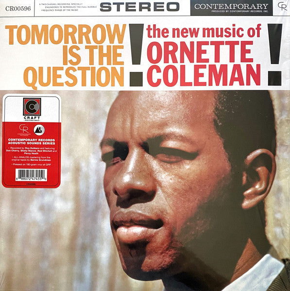 Tomorrow Is The Question! by Ornette Coleman album cover