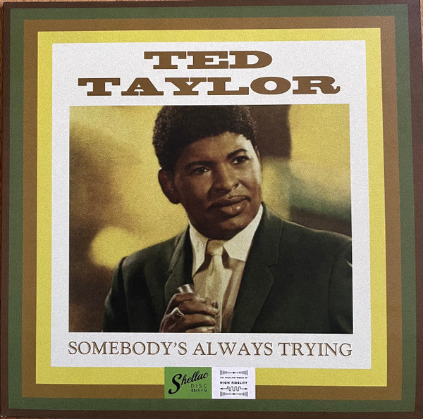 Somebody's Always Trying by Ted Taylor album cover