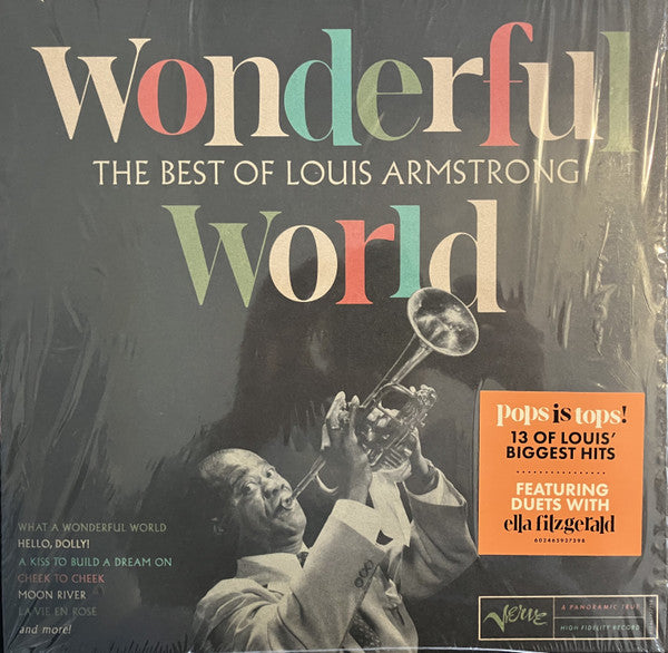 Wonderful World: The Best Of Louis Armstrong by Louis Armstrong album cover