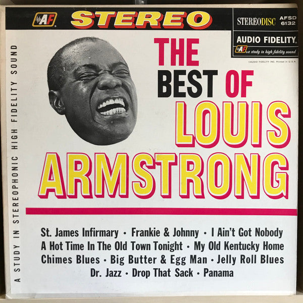The Best Of Louis Armstrong by Louis Armstrong album cover