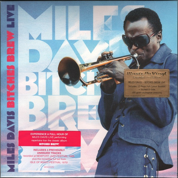 Bitches Brew Live by Miles Davis album cover