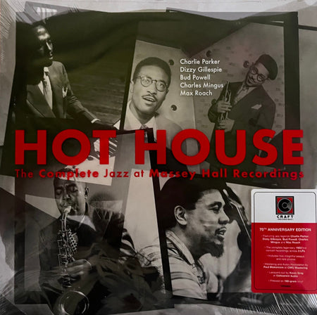 Hot House (The Complete Jazz At Massey Hall Recordings) by Charlie Parker album cover