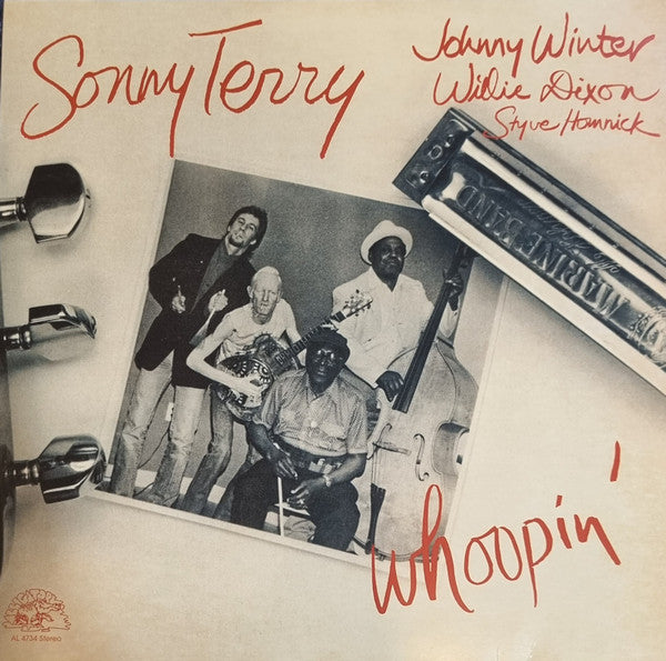 Whoopin' by Sonny Terry album cover