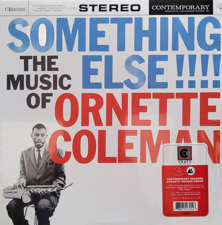 Something Else!!!! by Ornette Coleman album cover
