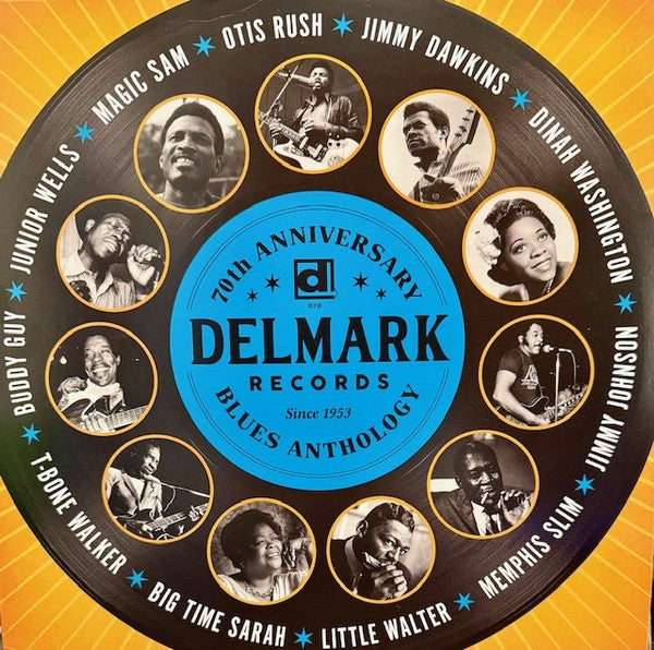 Delmark Records 70th Anniversary Blues Anthology by Various album cover