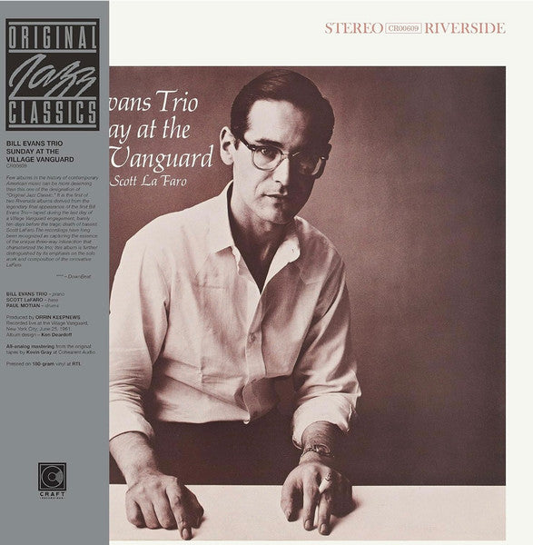 Sunday At The Village Vanguard by The Bill Evans Trio album cover